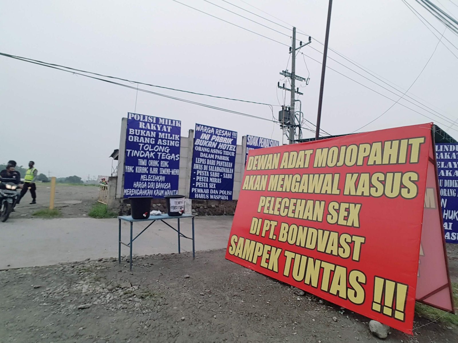 Kasus Pelecehan Seksual PT.Bondvast Menguap, Ki Nono Pertanyakan Kinerja Kapolres Mojokerto