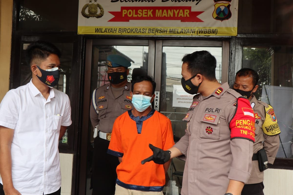 Aniaya Istri Siri, Laki-Laki Asal Tuban Disergap Buser Polsek Manyar