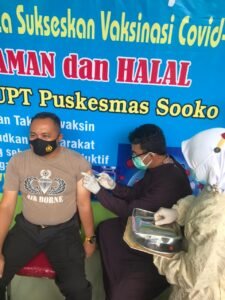 Konsisten Prokes, Kabupaten Mojokerto Zona Kuning