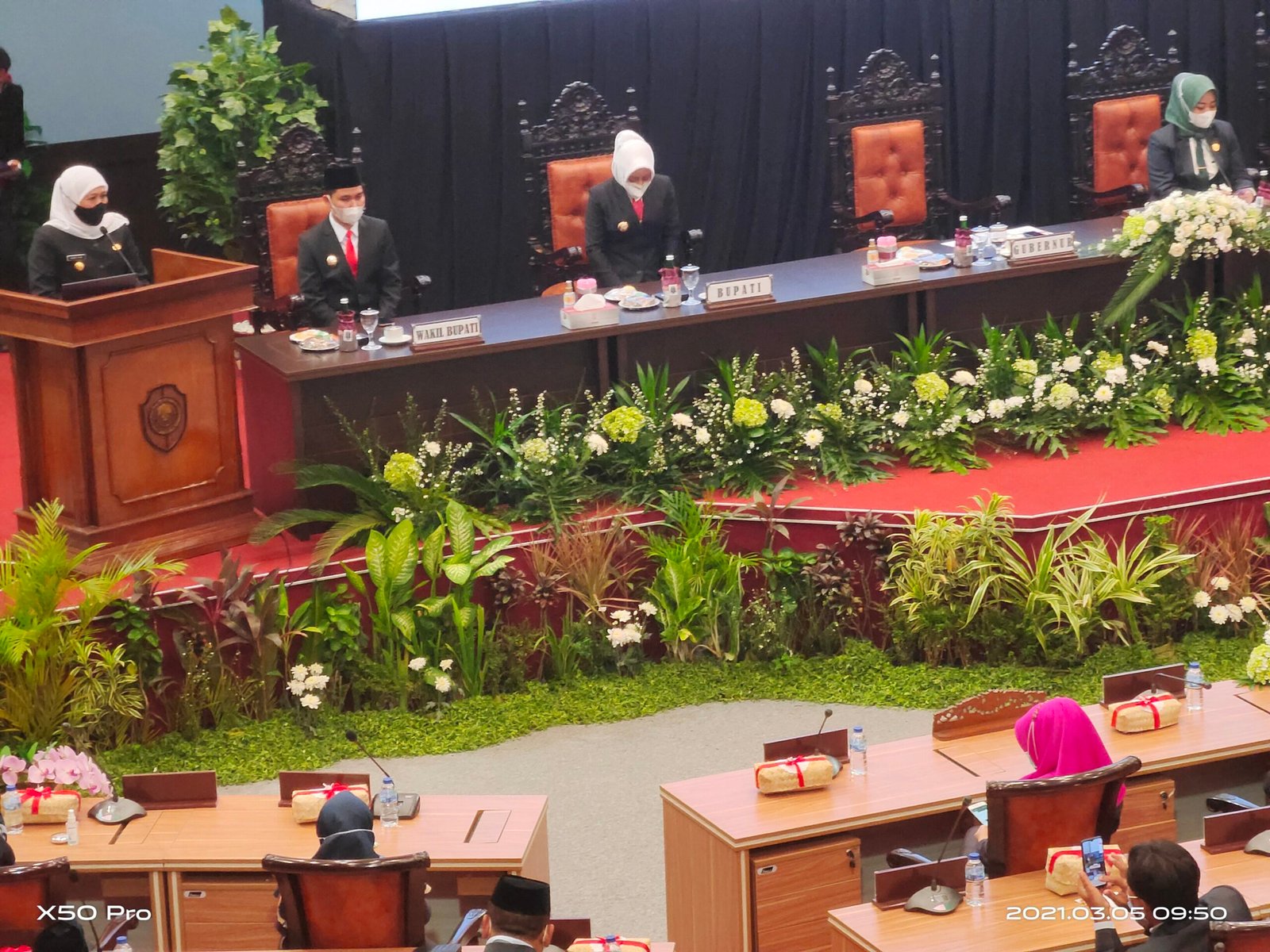 Sertijab Bupati Mojokerto, Gubernur Ajak Kerja Extraordinary