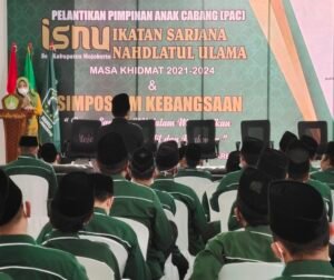 Pelantikan PAC ISNU Kab. Mojokerto Masa Khidmat 2021-2024