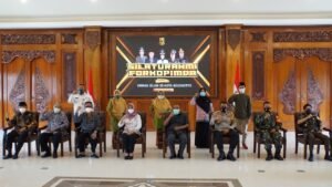 Forkopimda Kota Mojokerto Silaturahmi Bersama Ormas Islam