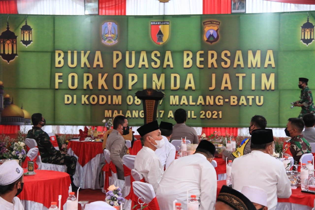 Forkopimda Jatim Meninjau Lokasi Bencana Tirtoyudo & Gelar Doa Bersama di Makodim 0818 Batu