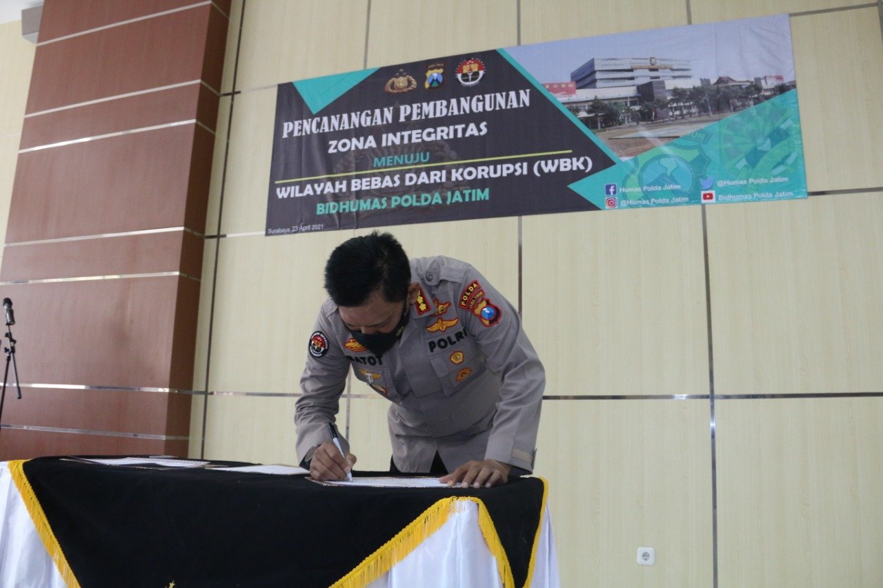 Bidang Humas Polda Jatim Siap Wujudkan WBK dan WBBM