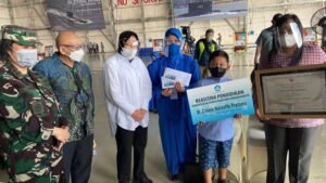 Jokowi Janji Bangunkan Rumah dan Kuliahkan Ahli Waris Kru KRI Nanggala-402