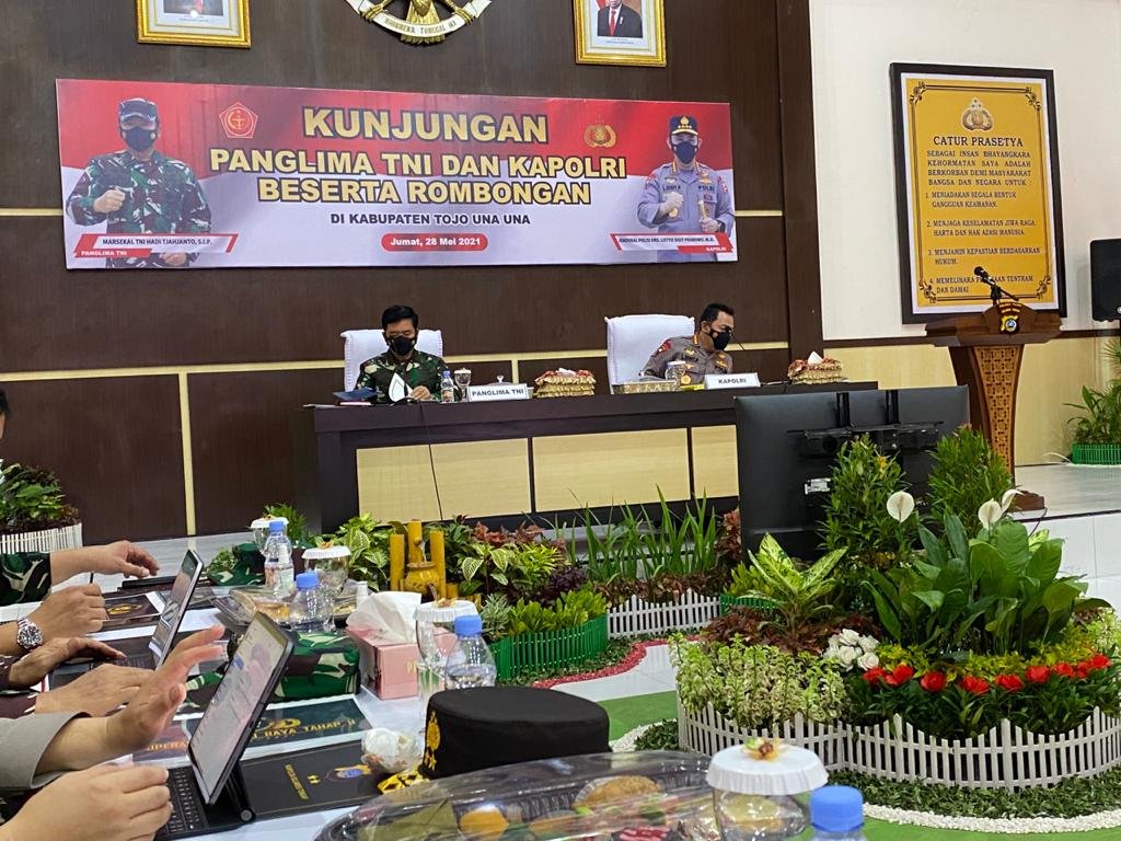 Motivasi Satgas Madago Raya, Panglima TNI dan Kapolri Pastikan Negara Tak Akan Kalah dari Teroris