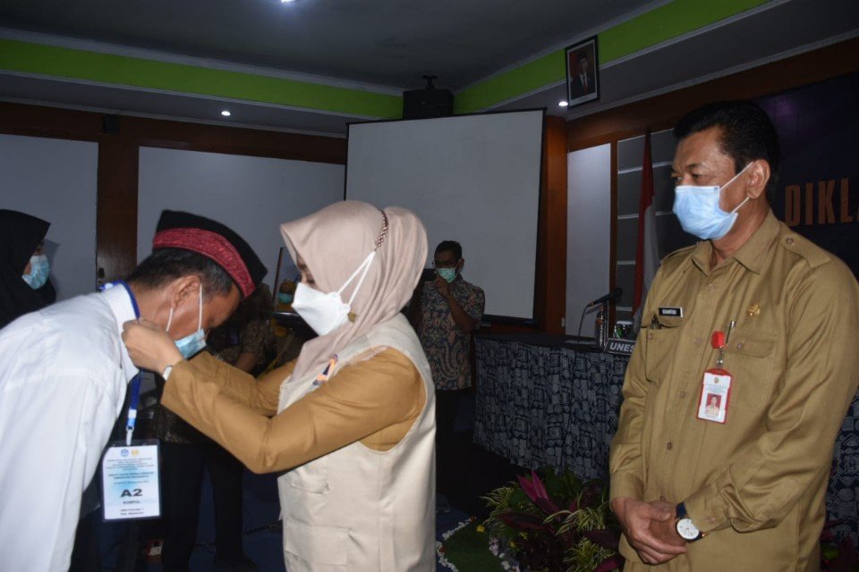 Pembukan Diklat Calon Kepala SD Kabupaten Mojokerto