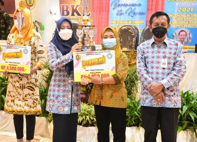 Peringatan Hari Keluarga Nasional ke-28 Kabupaten Mojokerto Tahun 2021