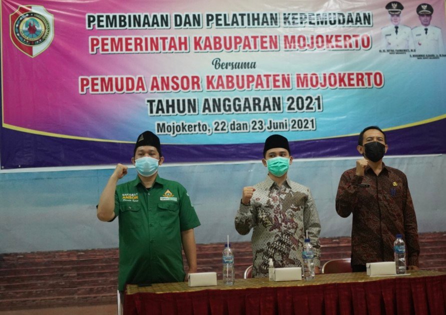 Pembinaan dan Pelatihan Kepemudaan Pemuda Ansor Kabupaten Mojokerto Tahun 2021