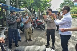 Wakapolda Jatim Tinjau Penerapan PPKM Darurat & Melakukan Swab Antigen On The Spot