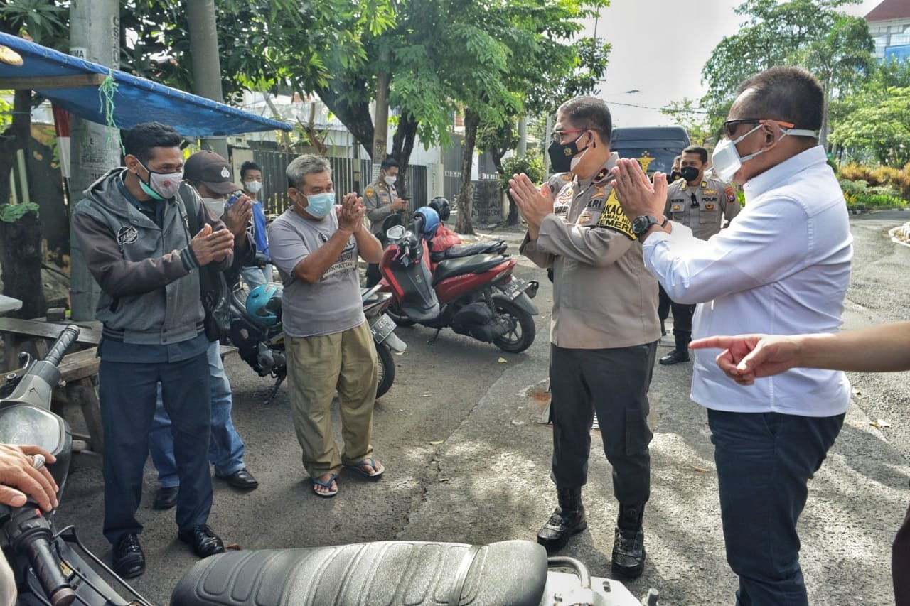 Wakapolda Jatim Tinjau Penerapan PPKM Darurat & Melakukan Swab Antigen On The Spot
