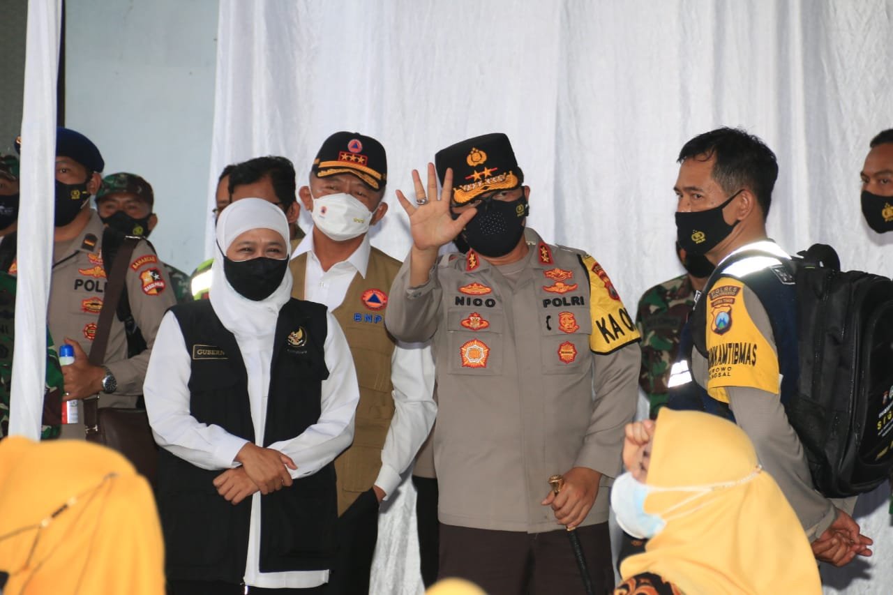 Panglima TNI Apresiasi Kolaborasi Tim Nakes, Babinsa dan Bhabinkamtibmas Saat Kunjungan di Jatim