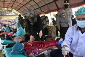 Pembukaan TMMD ke-112 Tahun 2021 di Kabupaten Mojokerto