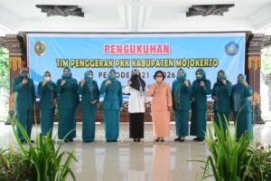 Bupati Ikfina Mengukuhkan Pengurus TP PKK Kab. Mojokerto Periode 2021-2026