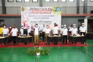 Pembukaan Pekan Olahraga Jenjang SD 2021, Bupati Instruksikan Atlet Terfasilitasi