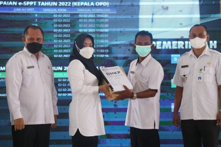 Permudah Pelayanan Pajak Daerah, Pemkab Mojokerto Launching E-SPPT PBB-P2 Buku IV & V