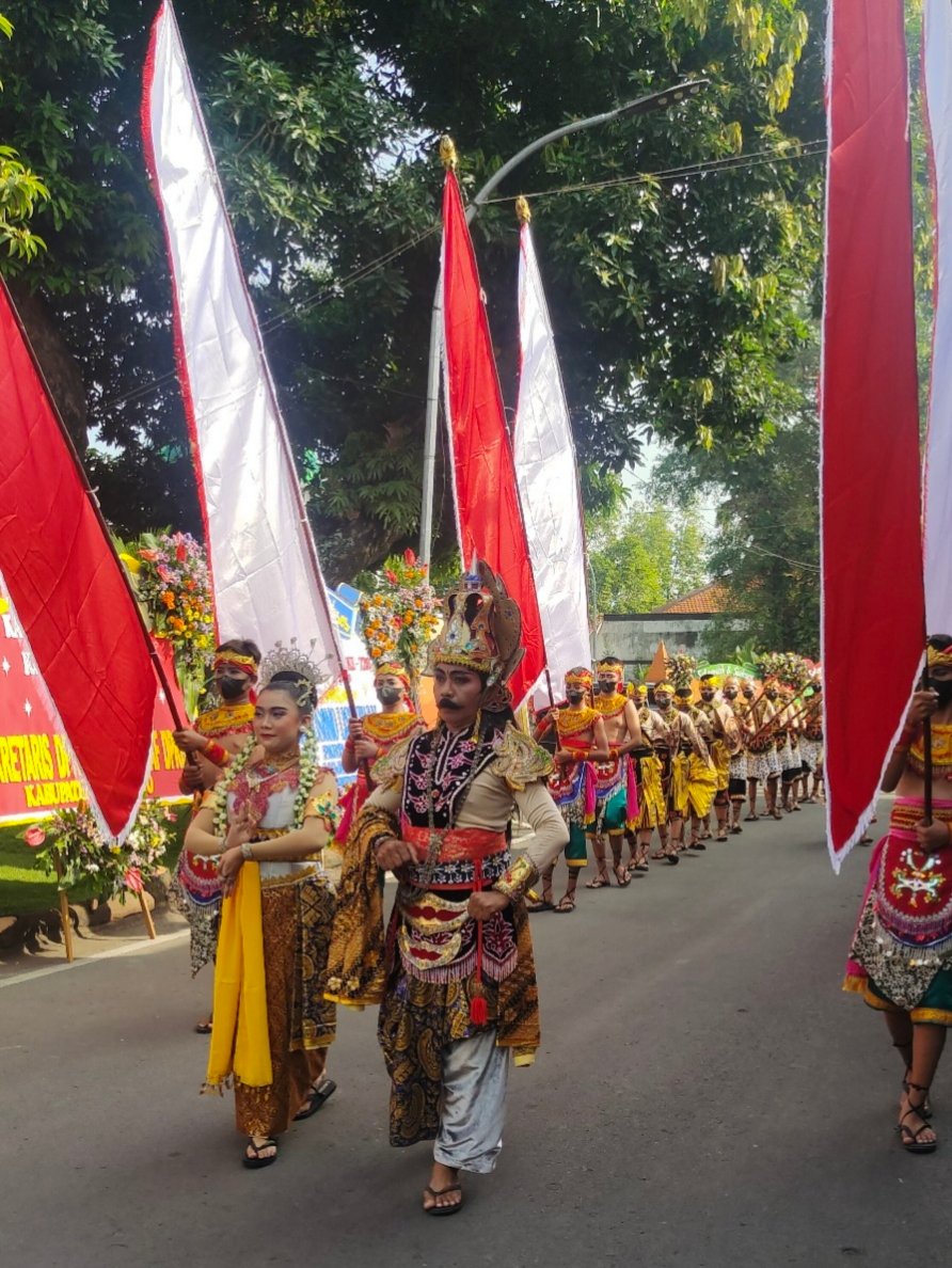 Bupati Ikfina Resmikan Beberapa Proyek Pada Peringatan Hari Jadi Kabupaten Mojokerto ke-729