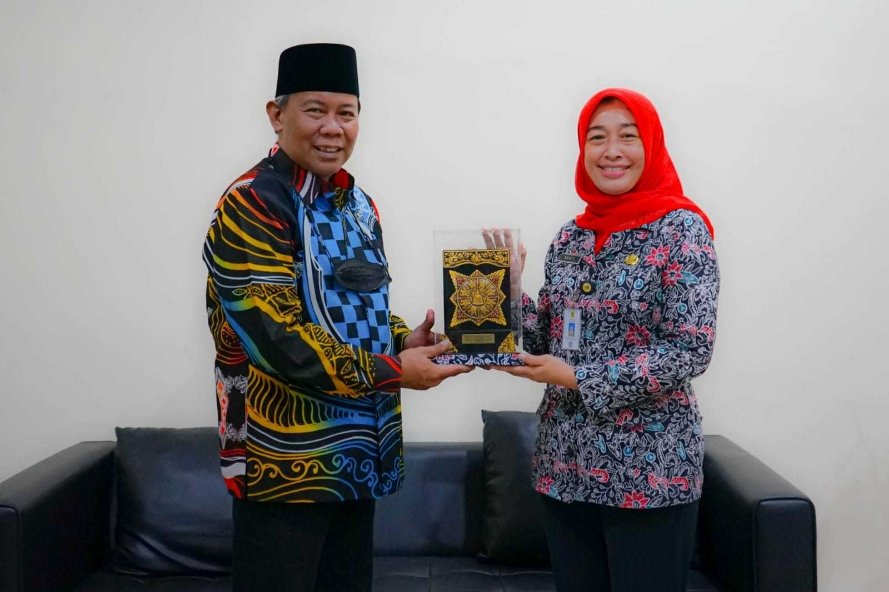 Banyak Pembelajaran di Kota bertajuk Spirit of Majapahit, Kunjungan Kerja Kadiskominfo Kotawaringin Timur