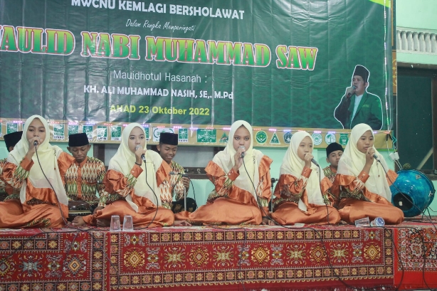 MWCNU Kecamatan Kemlagi Peringati HSN Dengan Santuni 38 Anak Yatim