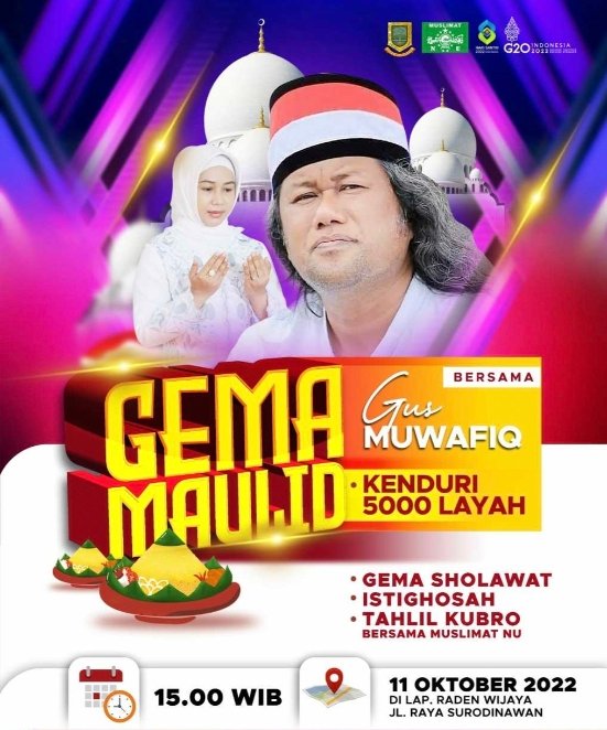 Pemkot Adakan Kenduri 5000 Layah Dalam Peringatan Maulid Nabi Muhammad SAW