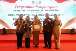Delapan Kali Berturut-turut, Pemkab Mojokerto Raih Prestasi WTP dari Kemenkeu RI