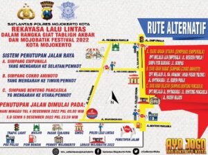 Gelar MBF 2022, Beberapa Titik Jalan Yang Akan Ditutup