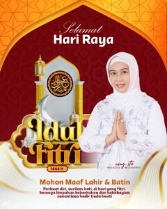 Ning Ita Mengucapkan Selamat Hari Raya Idul Fitri 1444 H