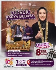 Pagelaran Ludruk Karya Budaya bersama Cak Slenthem & Kirun