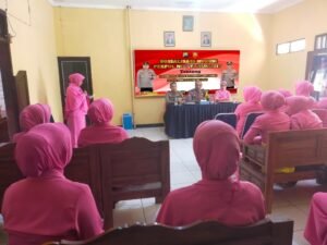 Polresta Mojokerto Sosialisasi Perpol Nomor 10 Tahun 2017 kepada Bhayangkari