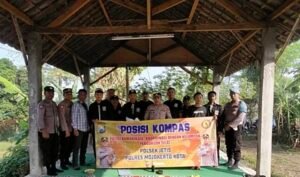 Inovatif, Polisi Mojokerto Gelar "Posisi Kompas" Bersama PSHT