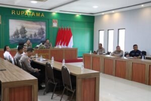 Tingkatkan Kemampuan Personel Polri, Polresta Mojokerto Ikuti Video Conference Kursus Forensik