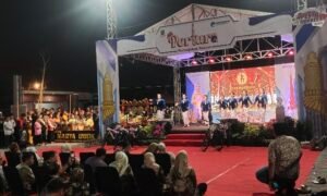 Ludruk Karya Budaya dan Ning Ita Meriahkan Pertura di Pasar Ketidur Kota Mojokerto
