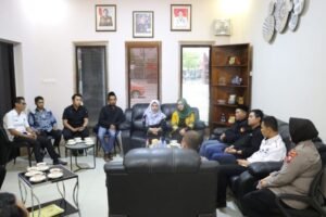 Pererat Sinergitas Jelang Pemilu, Kapolresta Mojokerto Silaturahmi Dengan Bawaslu