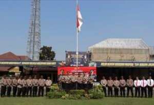 Mutasi Pejabat Utama, Kapolresta Mojokerto Pimpin Sertijab Kabagops, Kabagren dan Kapolsek