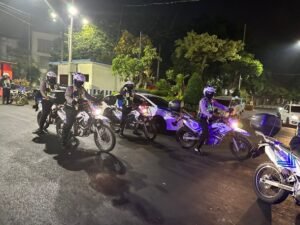 Polda Jatim Libatkan Lima Polres Untuk Pengamanan Gerak Jalan Perjuangan Mojosuro