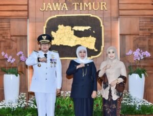 Lantik Moh. Ali Kuncoro Jadi Pj. Wali Kota Mojokerto, Gubernur Khofifah Berpesan Lanjutkan Program Pembangunan Daerah yang Inklusif dan Berdampak