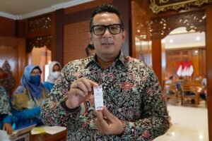 Wujudkan Bebas Narkoba, Pj Wali Kota Mojokerto dan Jajaran Lakukan Screening