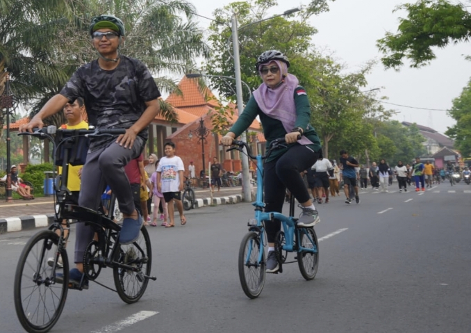 Car Free Day Alun-alun Mojokerto, Upaya Pemkot Dukung Gaya Hidup Sehat Masyarakat