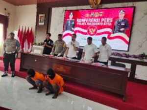 Dua Pelaku Pencabulan Anak Dibawah Umur Berhasil Diamankan Polresta Mojokerto