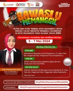 Bersama Awasi Pemilukada, Ayo Jadi Panwascam