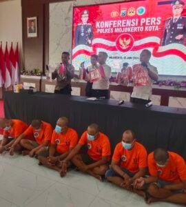 Polresta Mojokerto Sita 144,8 Gram Sabu, Senilai Ratusan Juta Selamatkan 1.548 Jiwa