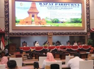 Dihadapan Sidang Paripurna DPRD, Bupati Mojokerto Ajukan Perubahan KUA & PPAS Tahun 2024