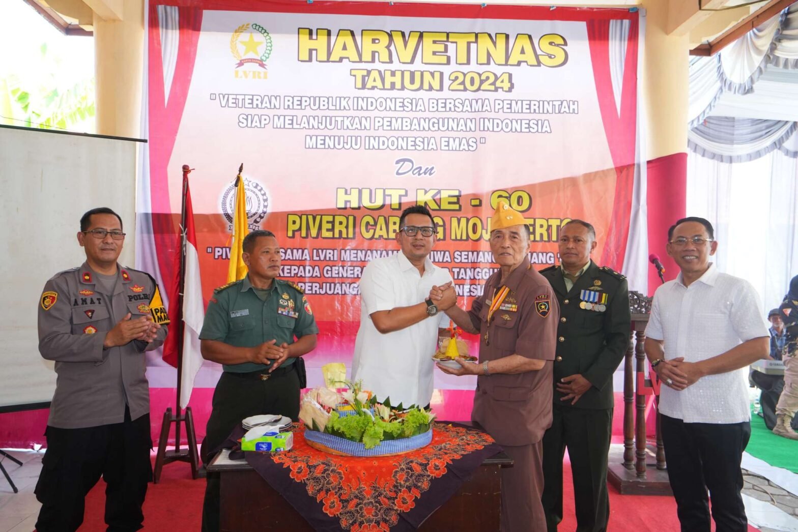 Pj. Wali Kota Mojokerto Berharap Sinergi Veteran & Pemerintah Kunci Keberhasilan Membangun Indonesia Emas