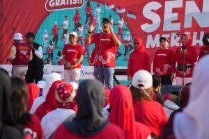 Mas Pj Saat Ulang Tahun Ikut Senam Merah Putih, Ajak Hidup Sehat Dengan Gerak & Olahraga