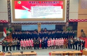 Rapat Paripurna Pelantikan 50 Anggota DPRD Kabupaten Mojokerto Masa Bakti 2024-2029