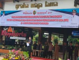 Bupati Ikfina Kukuhkan Ratusan BPD Se-Kabupaten Mojokerto