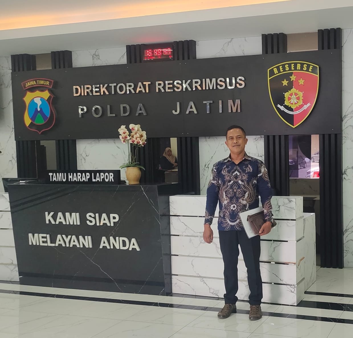 Bos CV. RF Bersaudara Laporkan LSM Serikandhi di Polda Jatim