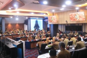 Sigap Tanggap Bencana, Pemkab Mojokerto Gelar Paparan dan Evaluasi Penanganan Bencana Hidrometeorologi