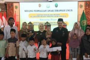 Kabupaten Mojokerto Jadi Pelopor Sidang Perwalian Anak di Jawa Timur