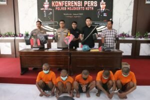Polres Mojokerto Kota Berhasil Tangkap Pelaku Curas Di Depan Pabrik Ajinomoto